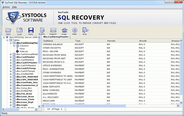 How to Restore SQL Server Data 5.5